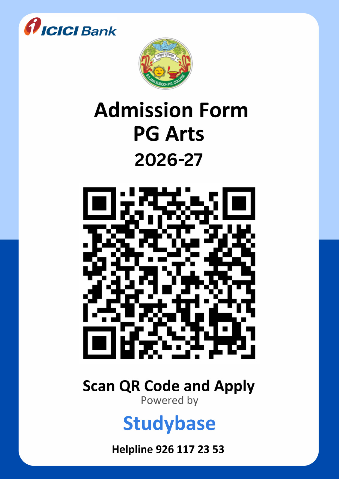 Admission-QR-PG-Arts